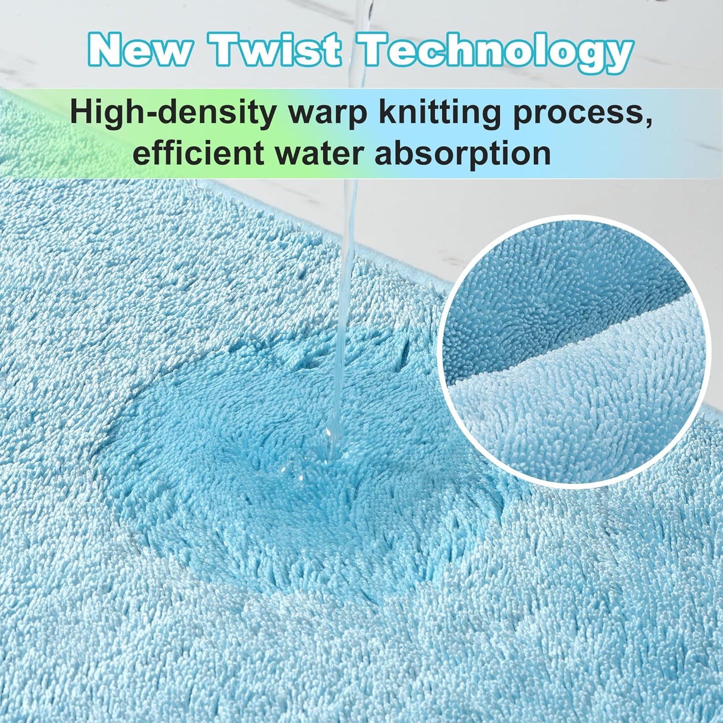 JOYMOOP Car Dry Towel, Quick Drying, Medium Size, Microfiber Cleaning Cloth, Blue, 35.4 x 23.6 Inches, 1 Pack for Boates, RVs, SUVs, Trucks, Cars