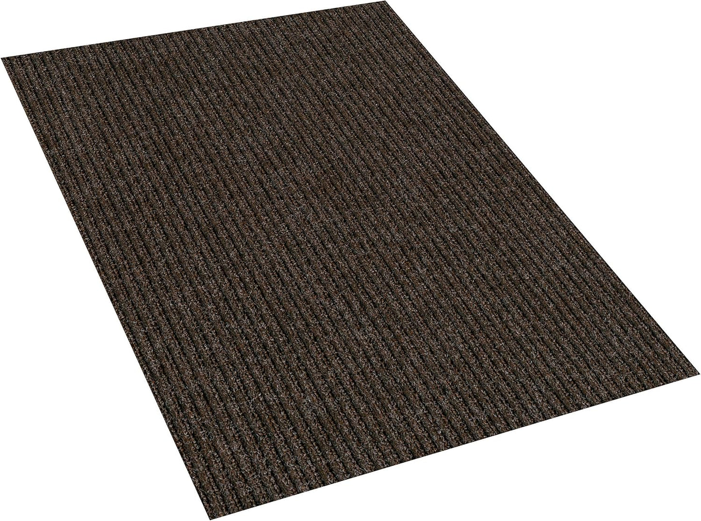KOECKRITZ Heavy Duty Durable All Weather Indoor/Outdoor Non Slip Entrance Mat Rugs and Runners for Office Business Building Home Garage Front Door - 2' x 8' Brick