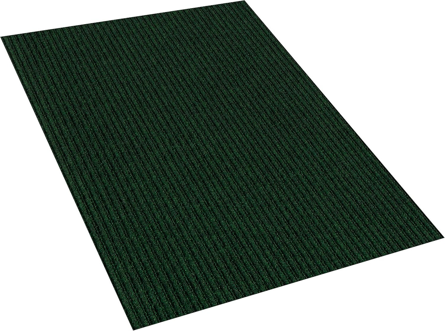 KOECKRITZ Heavy Duty Durable All Weather Indoor/Outdoor Non Slip Entrance Mat Rugs and Runners for Office Business Building Home Garage Front Door (4' x 6', Green)
