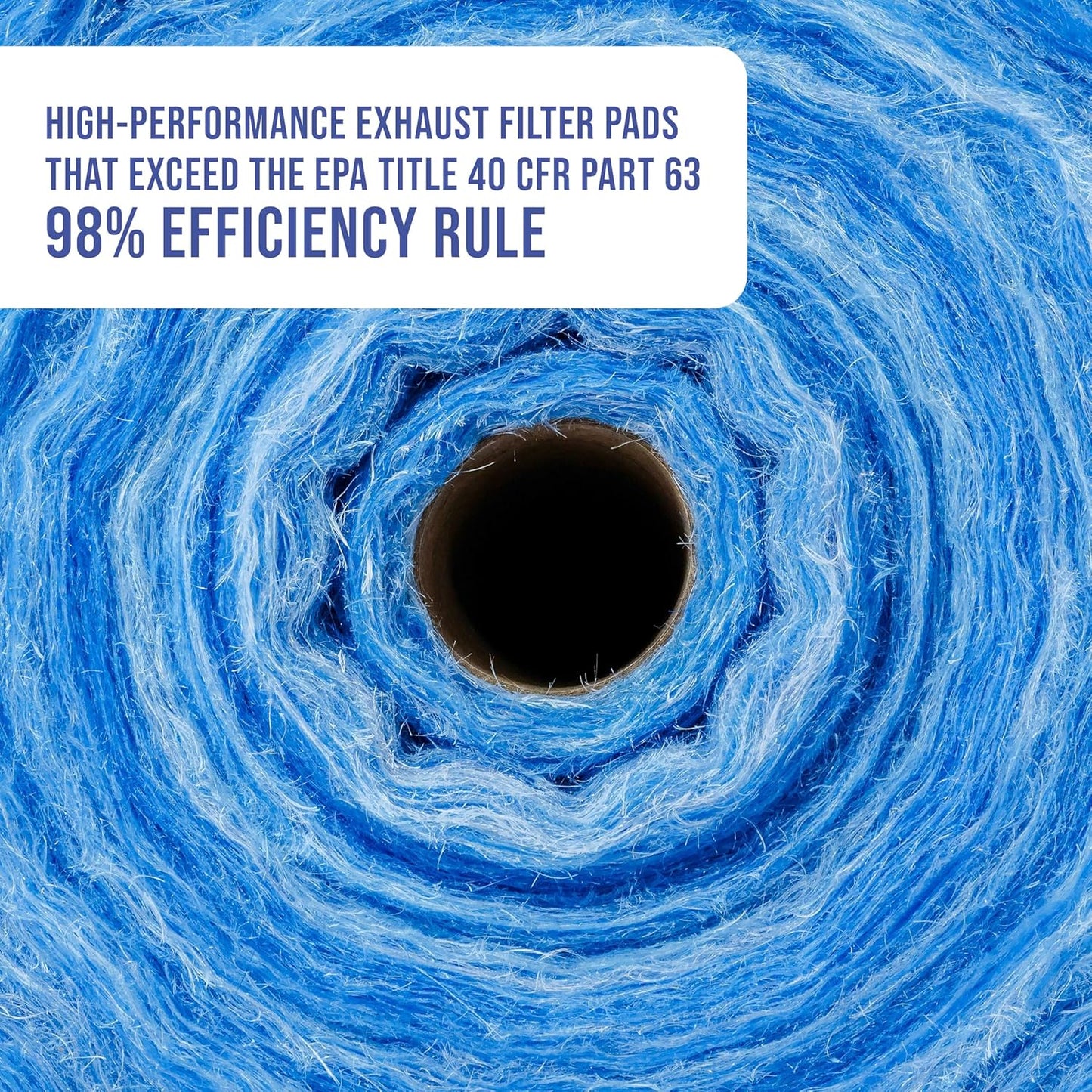 Master Elite Premium Paint Spray Booth Exhaust Filter Roll, 30" x 100' - 18 Gram Heavy-Duty Fiberglass Paint Arrestor - Captures Traps Overspray Paint Particles in Auto Car Autobody Refinish Booths